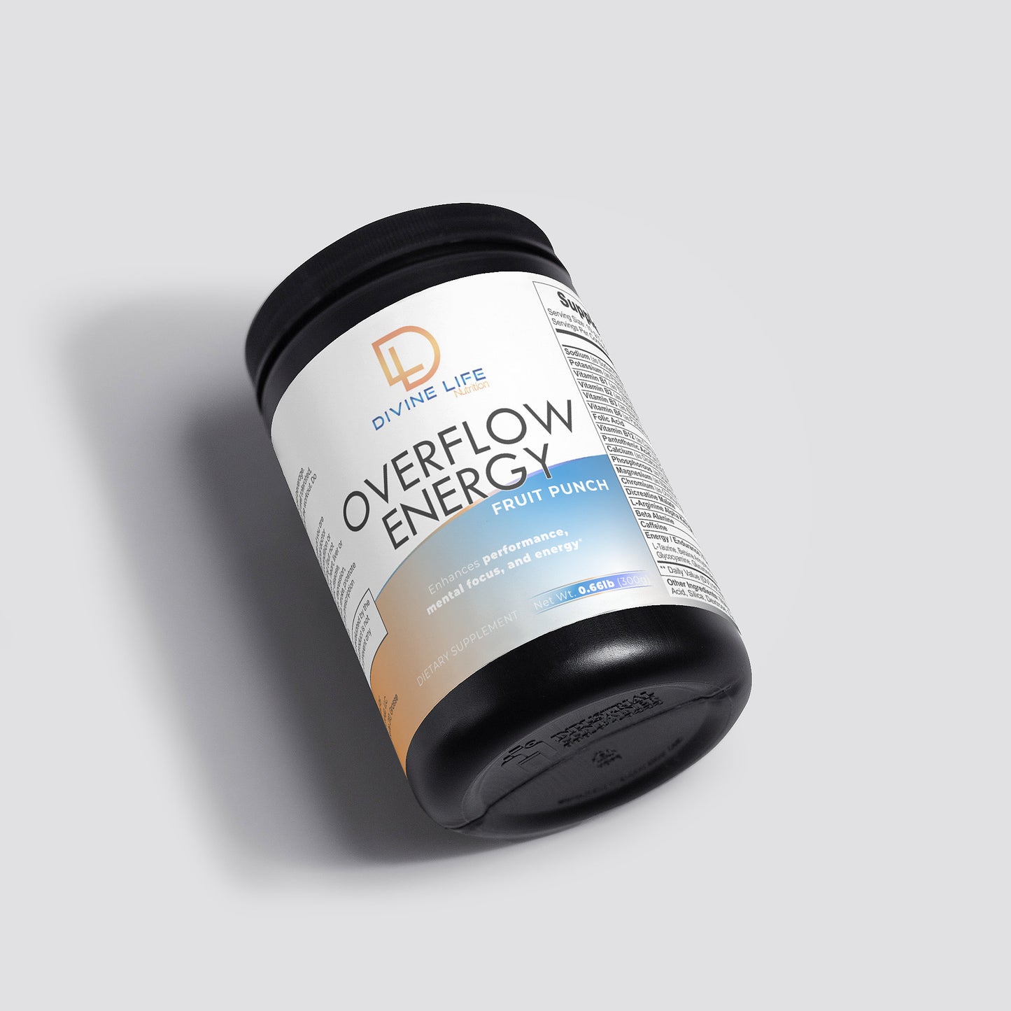 Overflow Energy (Pre-Workout Powder- Fruit Punch)