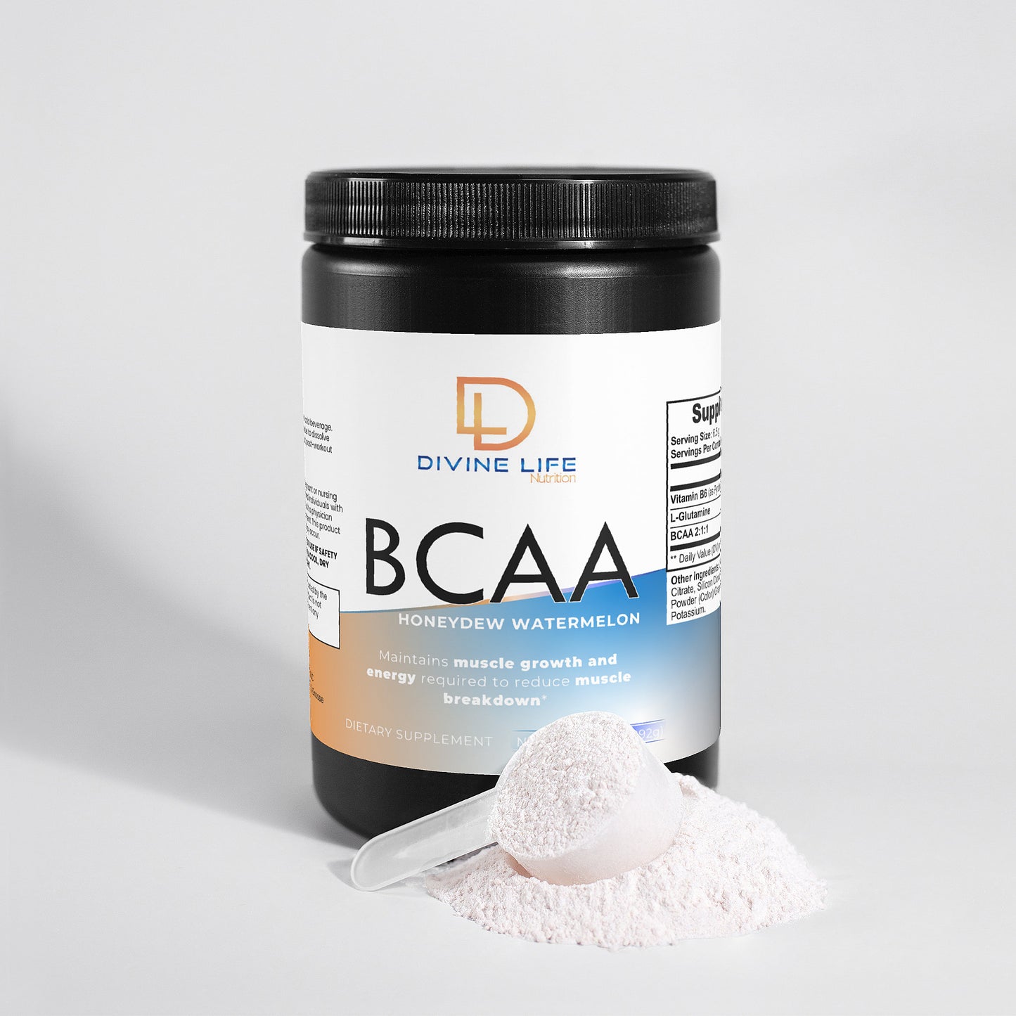 BCAA Shock Powder— Elite Recovery Formula (Honeydew/Watermelon)