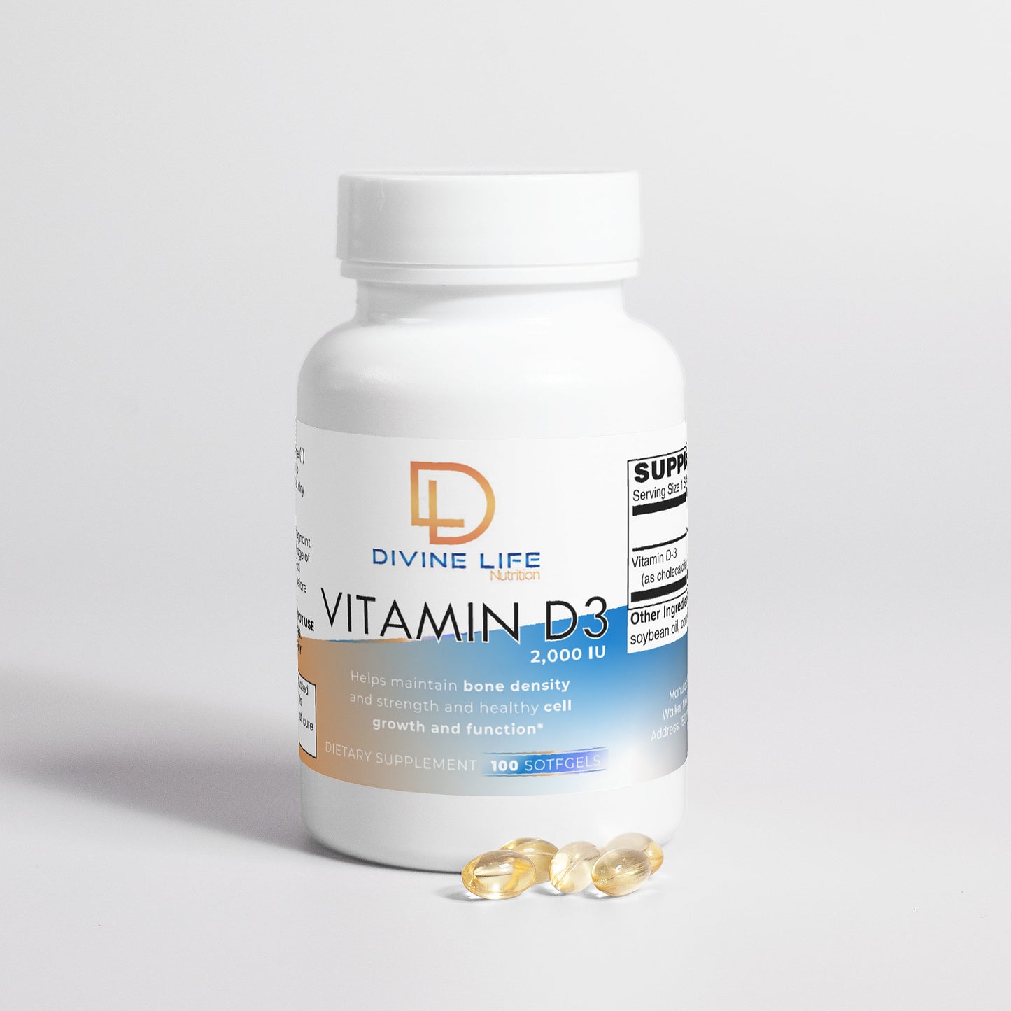 Vitamin D3 2,000 IU