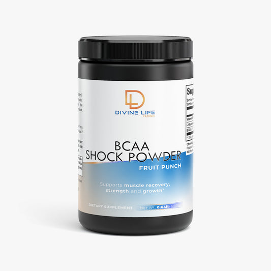 BCAA Shock Powder-Elite Recovery Formula (Fruit Punch)