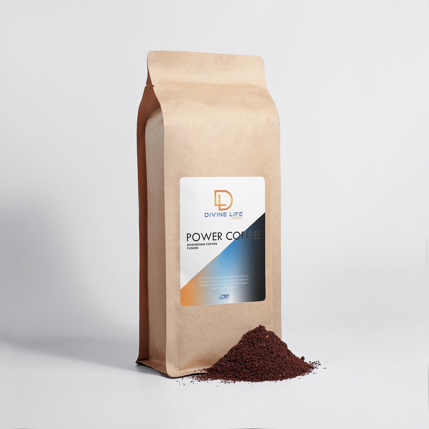 POWER Coffee (Mushroom Coffee Fusion) 16oz