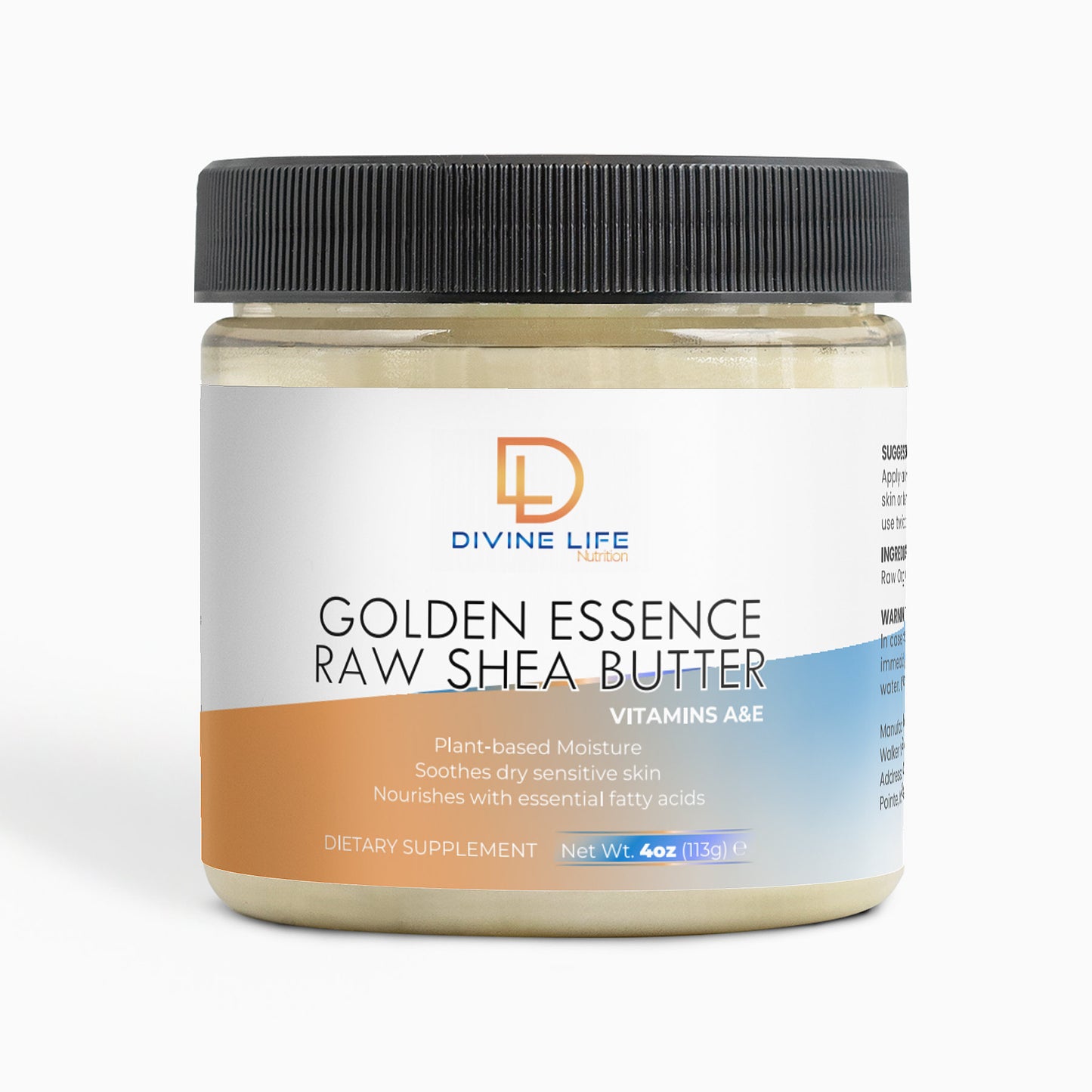 Golden Essence Raw Shea Butter